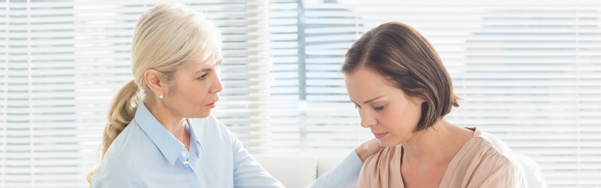 Therapist with female patient